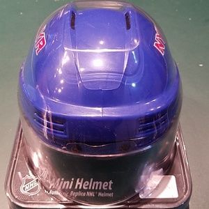 New York Rangers mini souvenir helmet